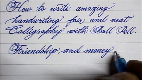 how do you write cursive.